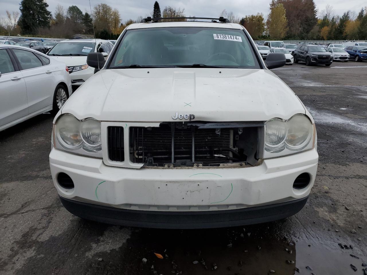 2006 Jeep Grand Cherokee VIN 1J8GR48K46C326465 Copart auction photo, front end damage thumbnail 5