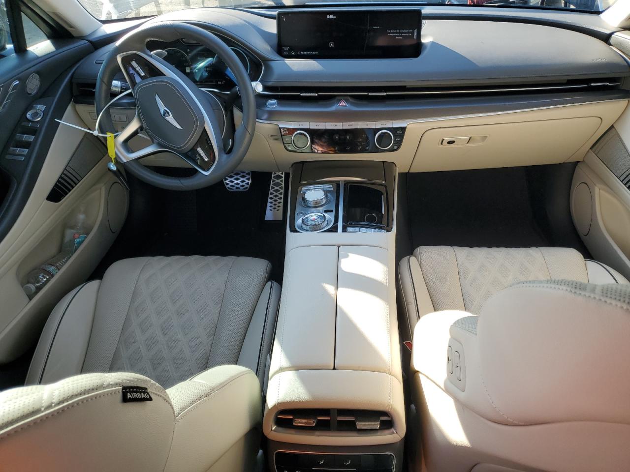2024 Genesis G80 VIN KMTGA4SC9RU219198 Copart auction photo, front end / undercarriage damage thumbnail 8