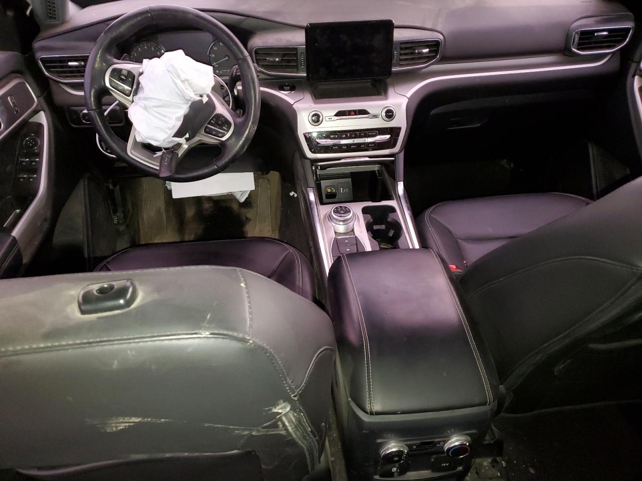 2021 Ford Explorer VIN 1FMSK8DH0MGC51479 Copart auction photo, front end / mechanical damage thumbnail 8