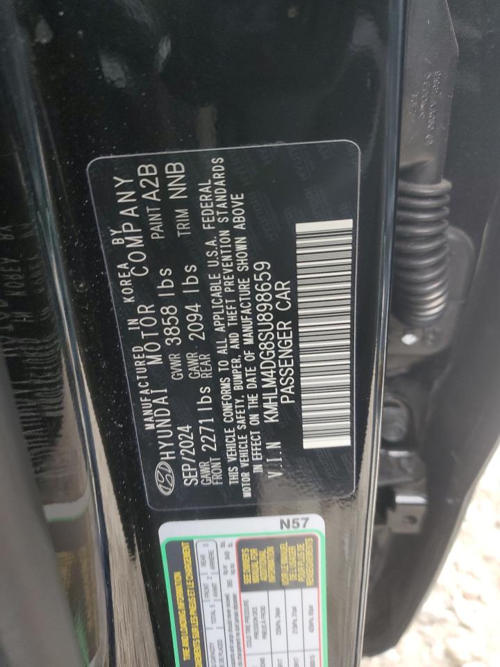 2025 Hyundai Elantra VIN KMHLM4DG8SU898659 Copart auction photo, front end damage thumbnail 14