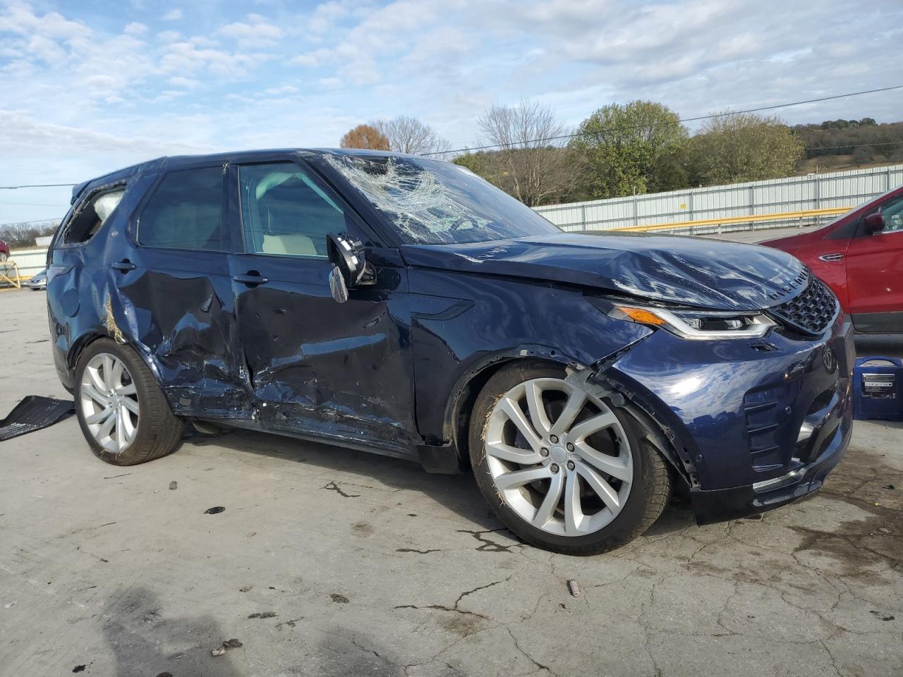 2022 Land Rover Discovery VIN SALRM4EU2N2459226 Copart auction photo, all over damage thumbnail 4