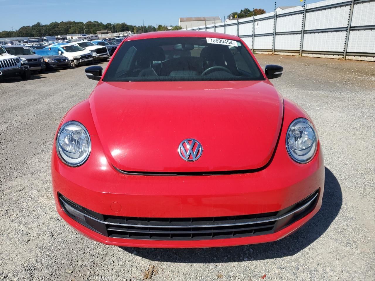 2013 Volkswagen Beetle VIN 3VWV67AT4DM608478 Copart auction photo, side / rear end damage thumbnail 5