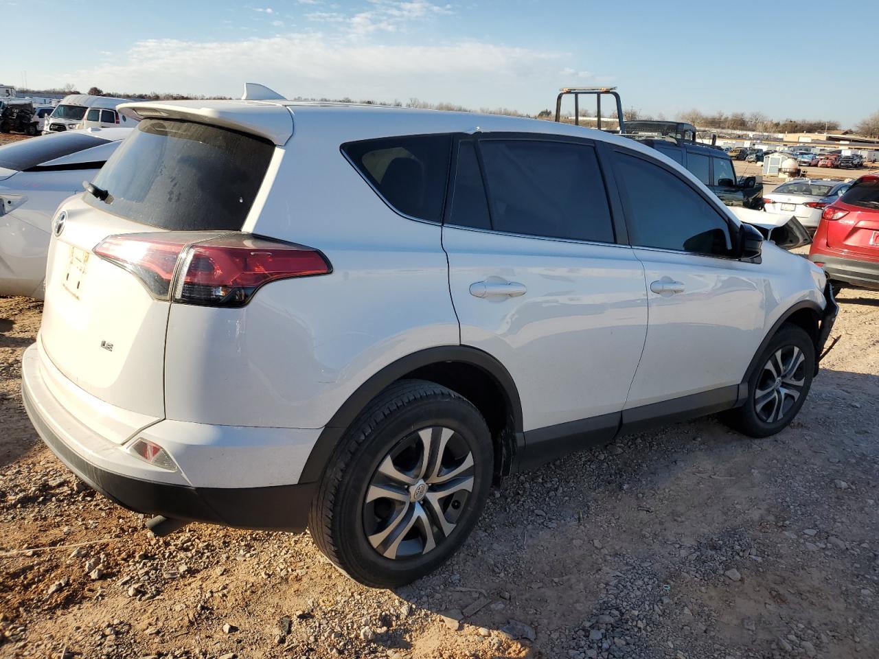 2018 Toyota RAV 4 VIN 2T3ZFREV8JW522743 Copart auction photo, front end / minor dent/scratches damage thumbnail 3