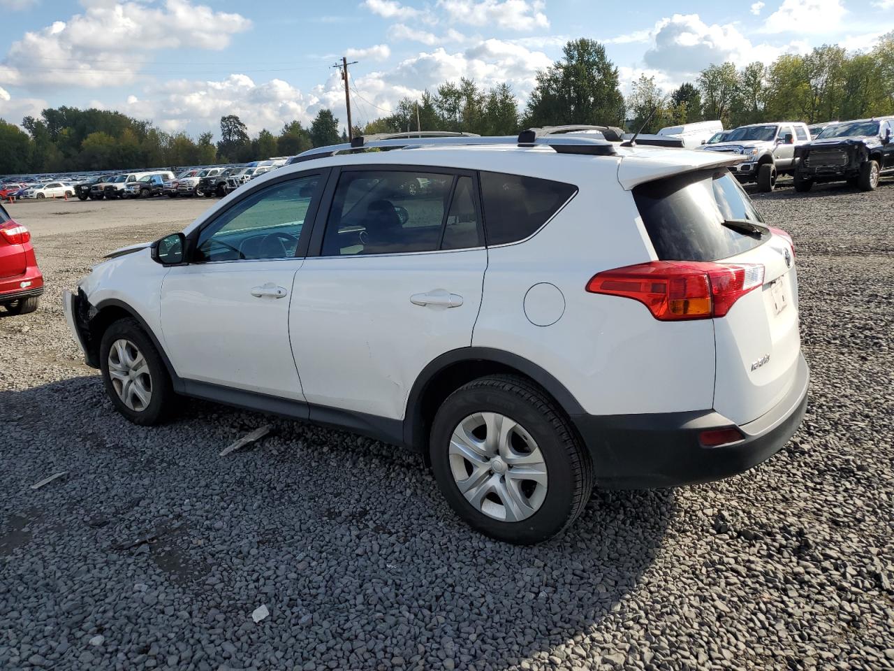 2015 Toyota RAV 4 VIN 2T3BFREV5FW239824 Copart auction photo, front end / side damage thumbnail 2