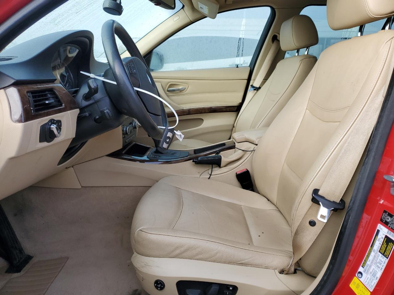 2009 BMW 3er VIN WBAPK73529A454019 Copart auction photo, mechanical damage thumbnail 7