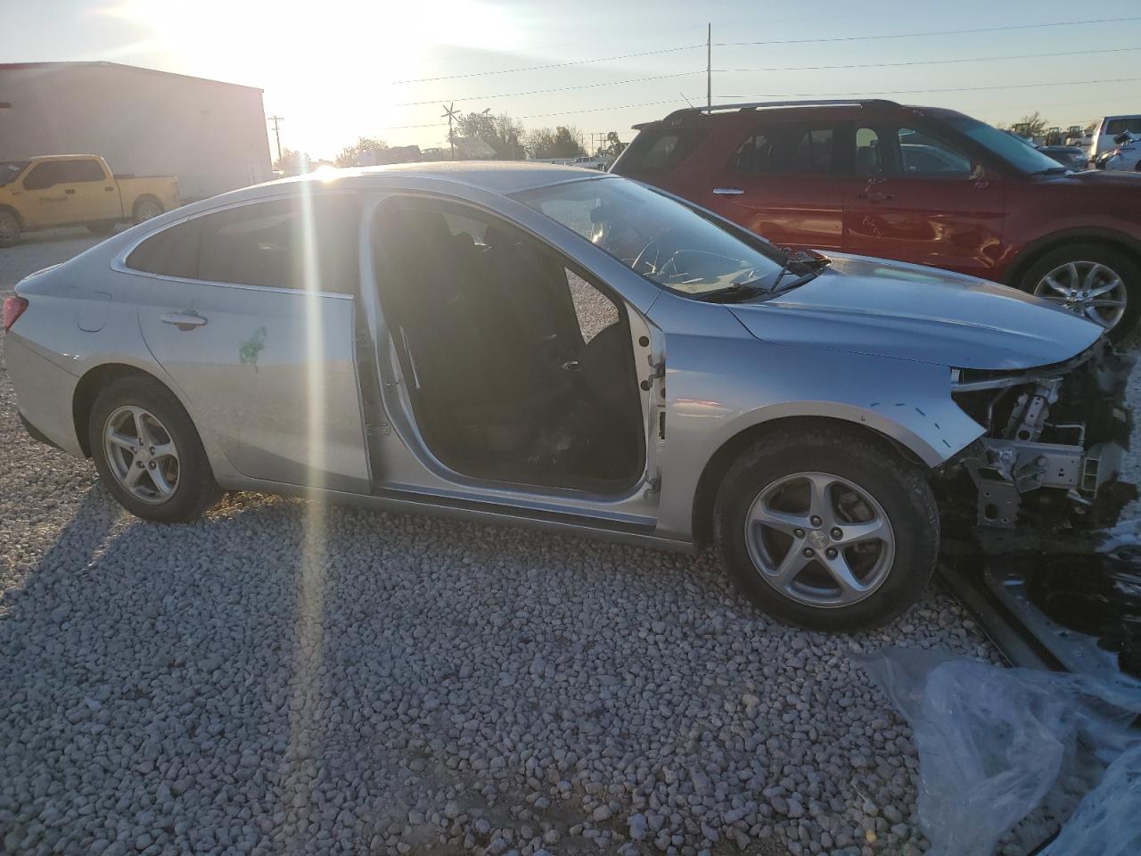 2018 Chevrolet Malibu VIN 1G1ZB5ST5JF171453 Copart auction photo, front end damage thumbnail 4