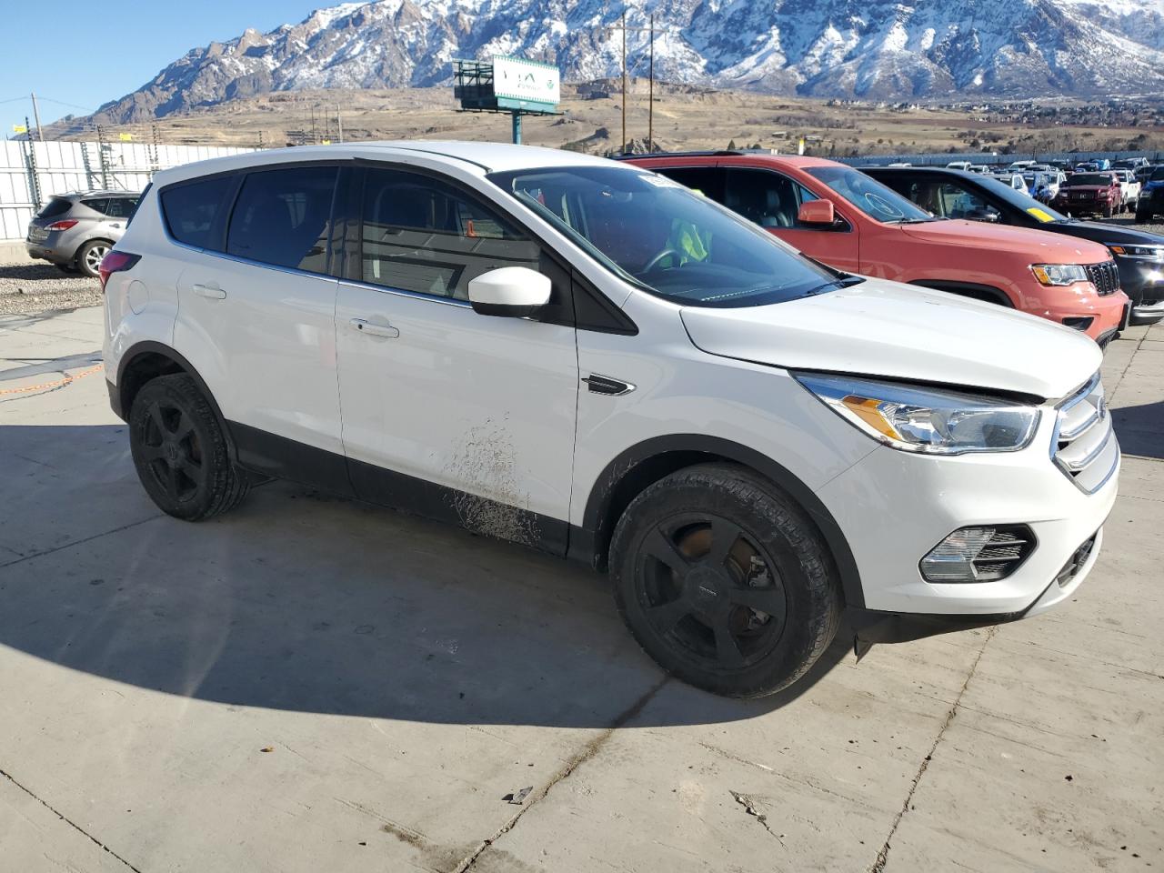 2019 Ford Escape VIN 1FMCU9GD0KUB39180 Copart auction photo, side damage thumbnail 4