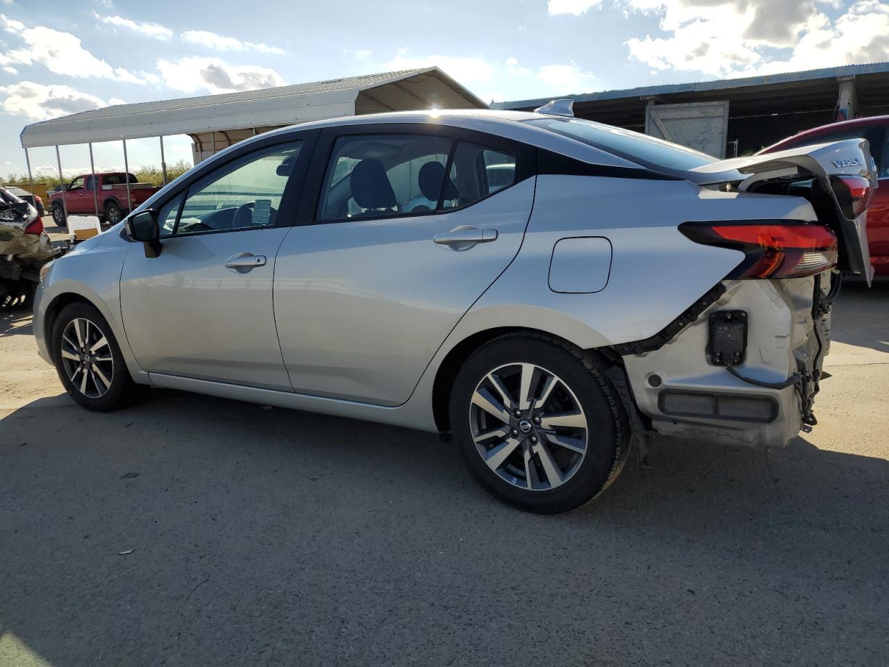 2021 Nissan Versa VIN 3N1CN8EV0ML831690 Copart auction photo, rear end / front end damage thumbnail 2