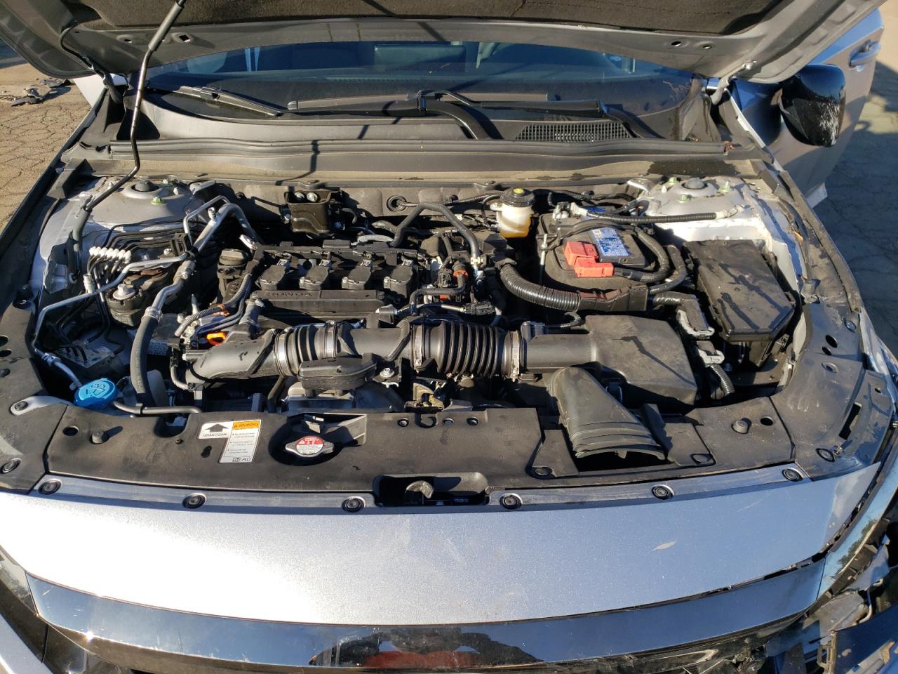 2022 Honda Accord VIN 1HGCV1F34NA026402 Copart auction photo, all over damage thumbnail 12