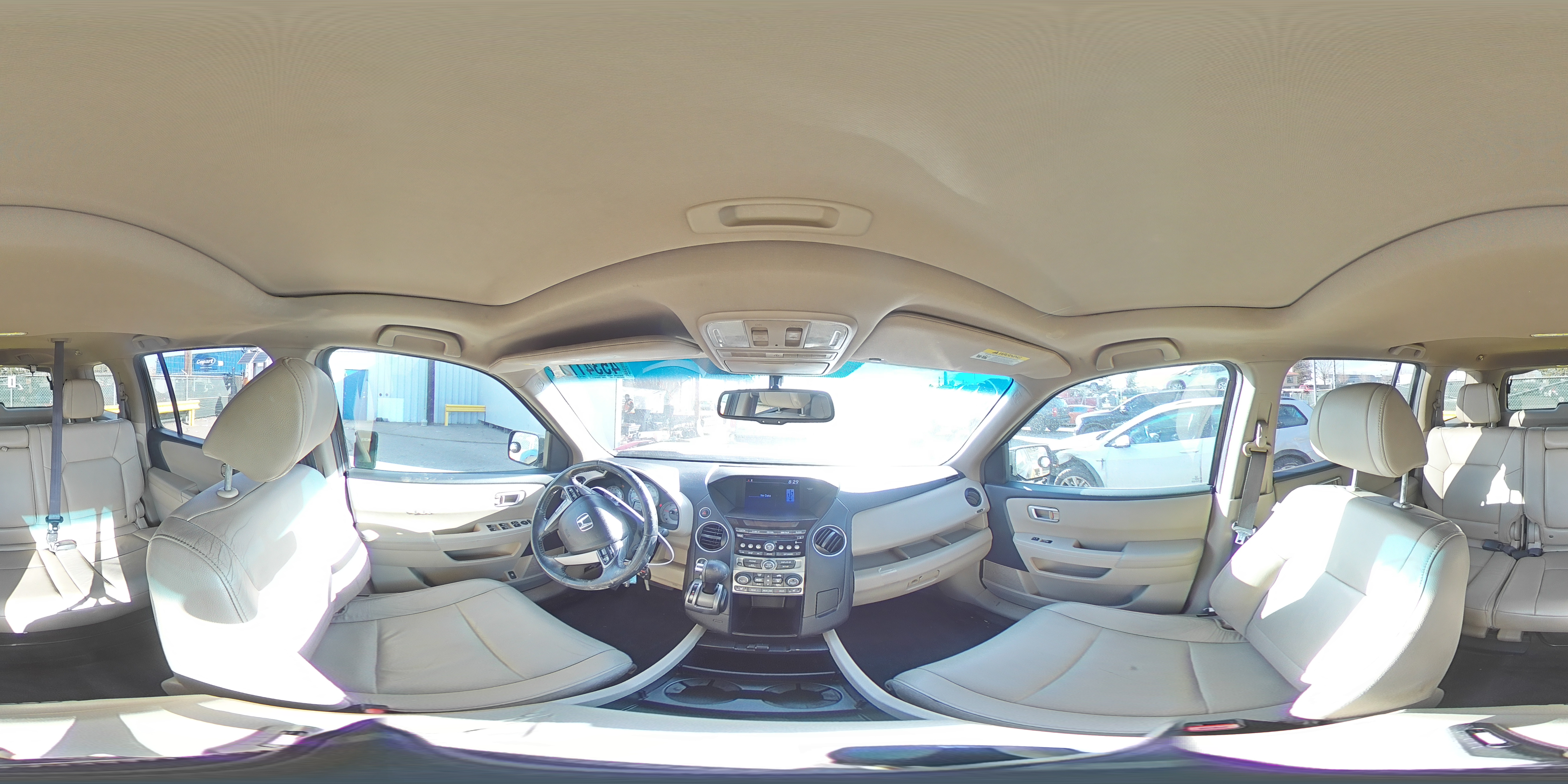 2013 Honda Pilot VIN 5FNYF4H52DB004664 Copart auction photo, front end / hail damage thumbnail 13