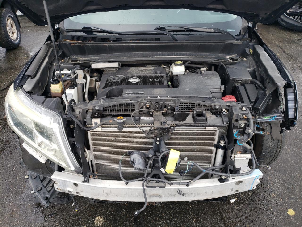 2014 Nissan Pathfinder VIN 5N1AR2MM7EC681956 Copart auction photo, front end damage thumbnail 12