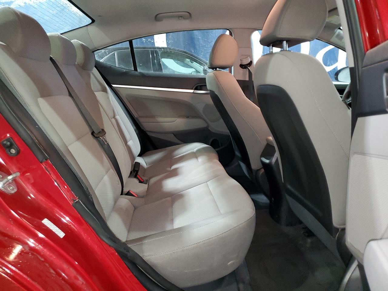 2020 Hyundai Elantra VIN KMHD84LFXLU033243 Copart auction photo, rear end damage thumbnail 10