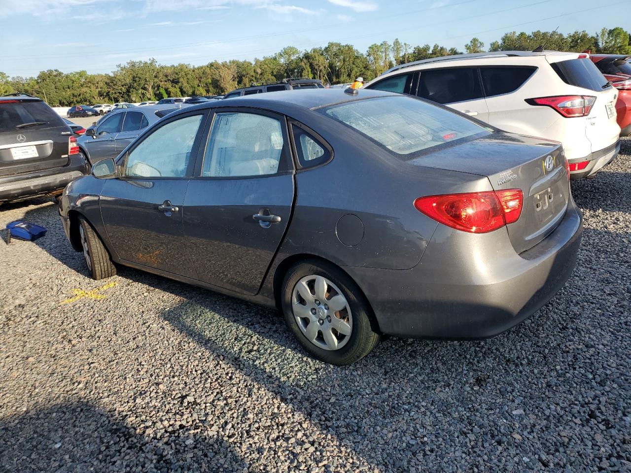 2008 Hyundai Elantra VIN KMHDU46D98U450043 Copart auction photo, water/flood damage thumbnail 2