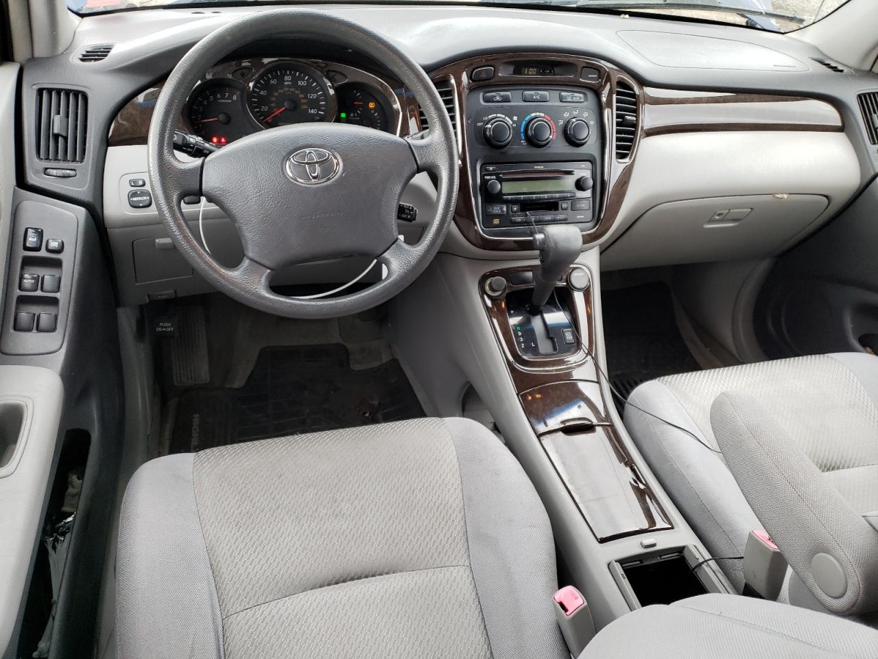2006 Toyota Highlander VIN JTEDP21A460106357 Copart auction photo, rear end damage thumbnail 8