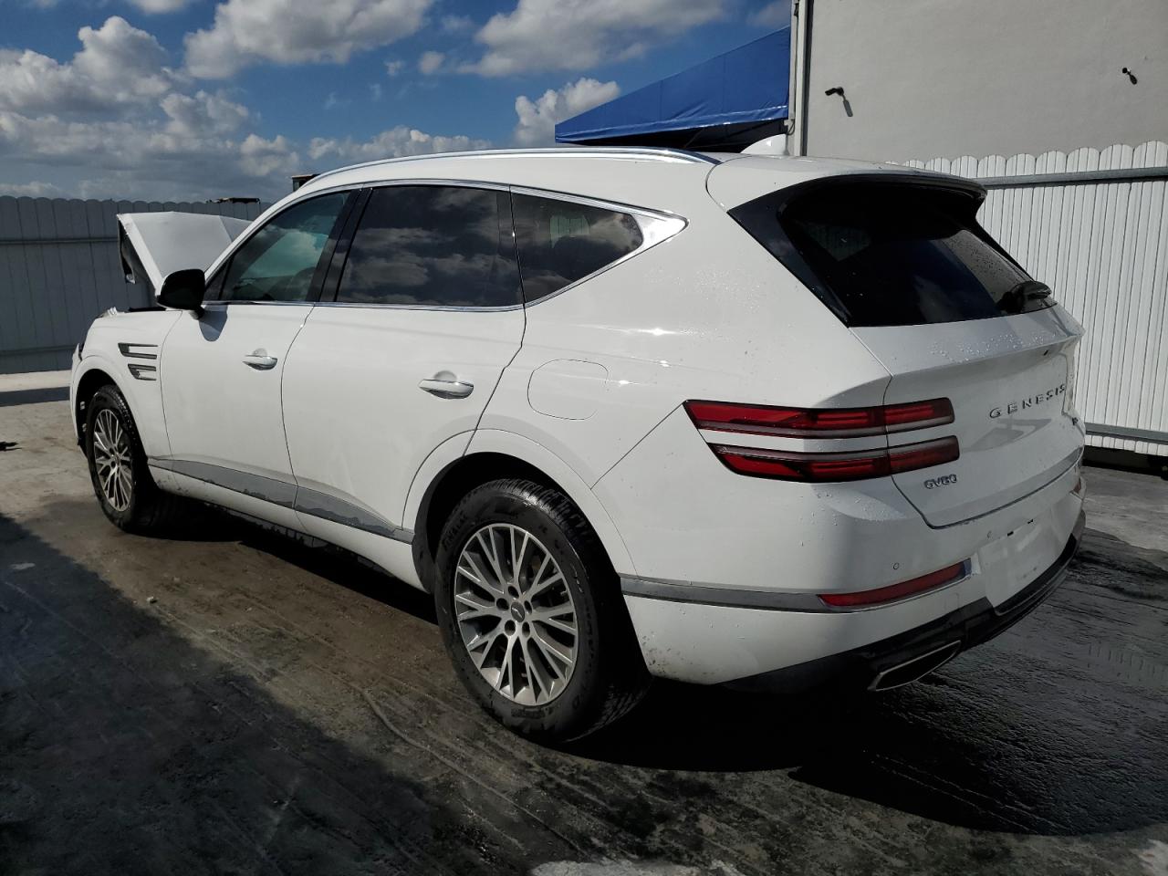 2024 Genesis Gv80 VIN KMUHBDSB5RU207750 Copart auction photo, front end damage thumbnail 2