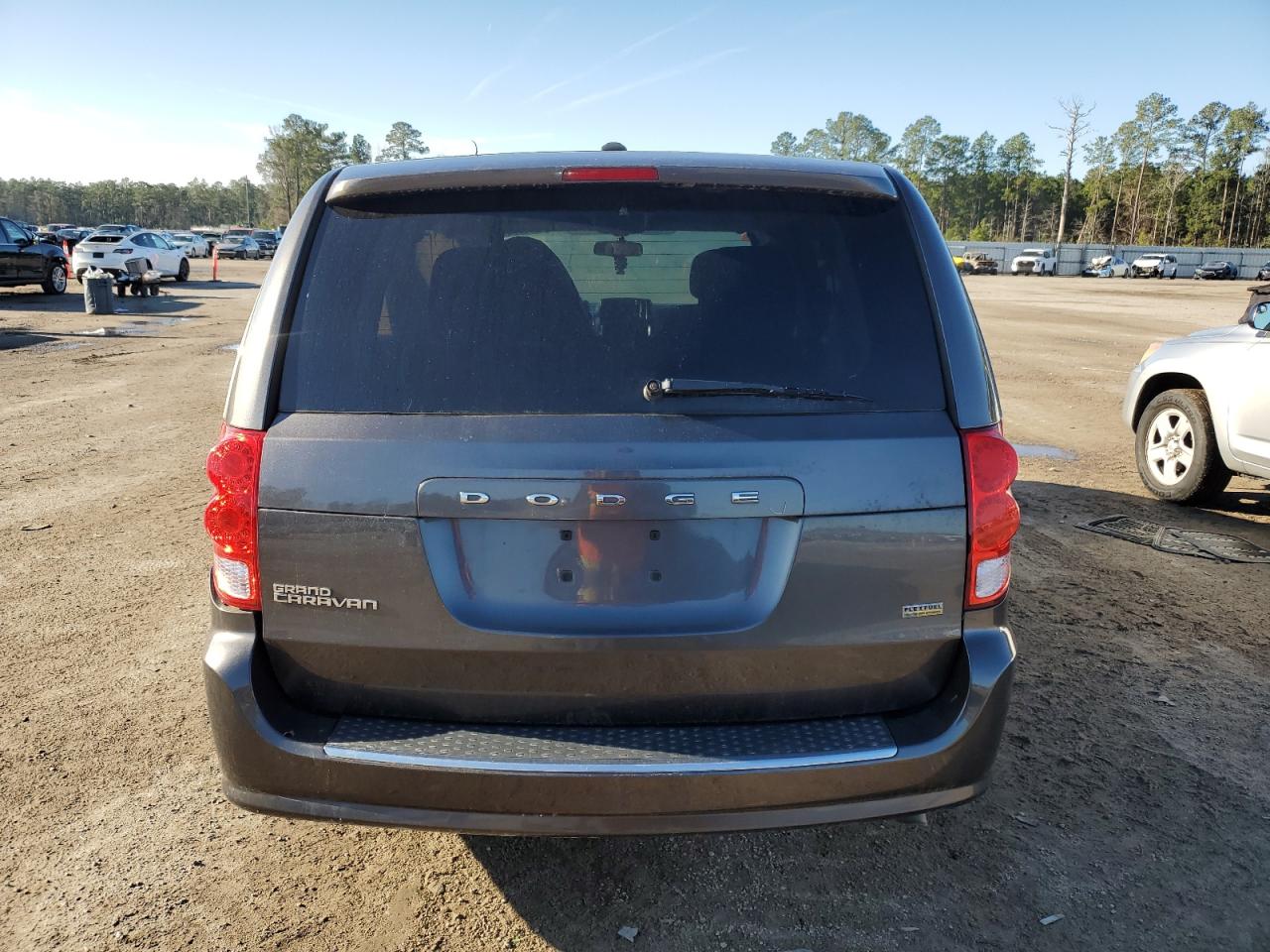 2016 Dodge Caravan VIN 2C4RDGBG5GR352053 Copart auction photo, rear end / side damage thumbnail 6