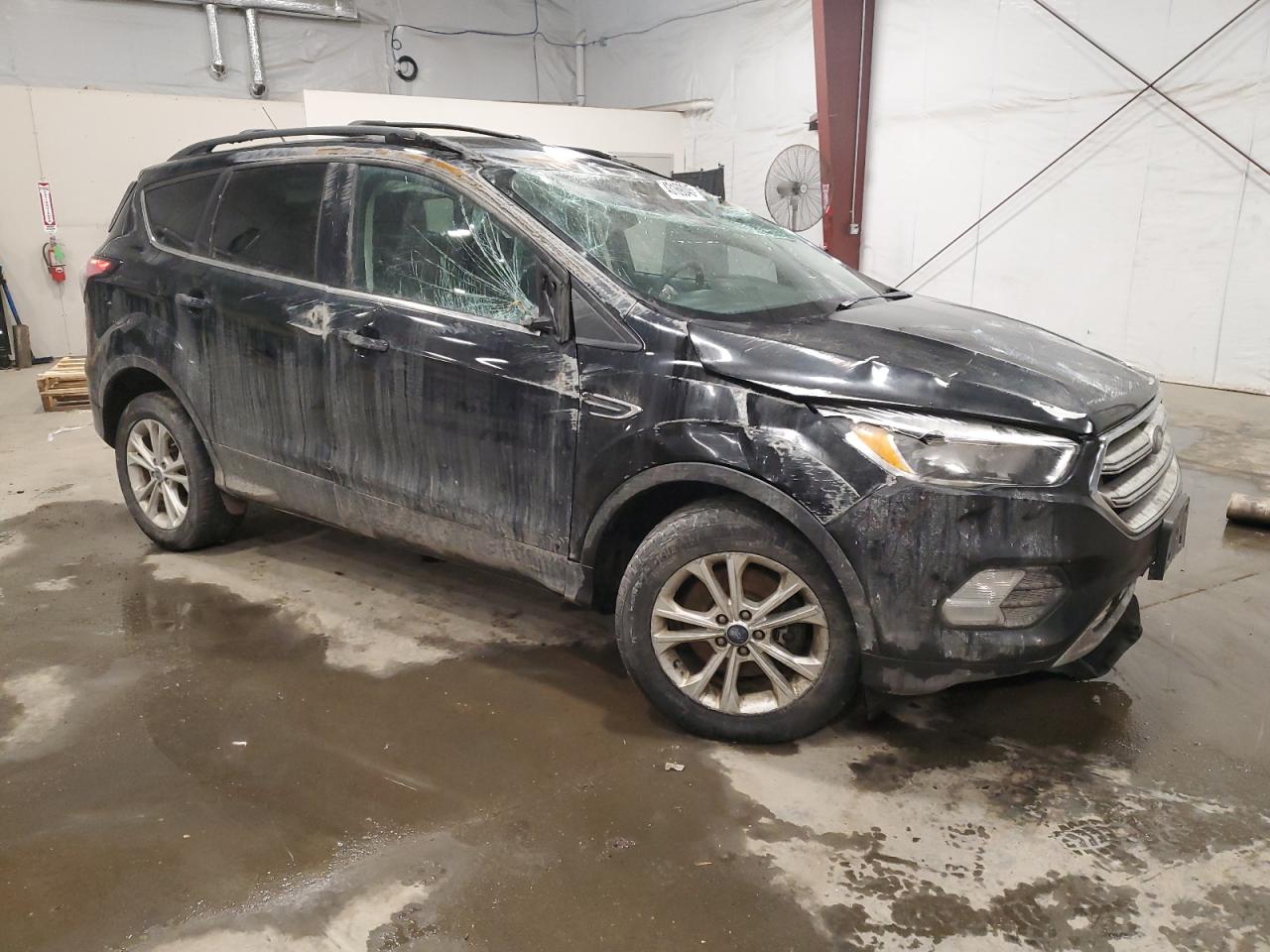 2018 Ford Escape VIN 1FMCU9GD3JUD32910 Copart auction photo, rollover / all over damage thumbnail 4