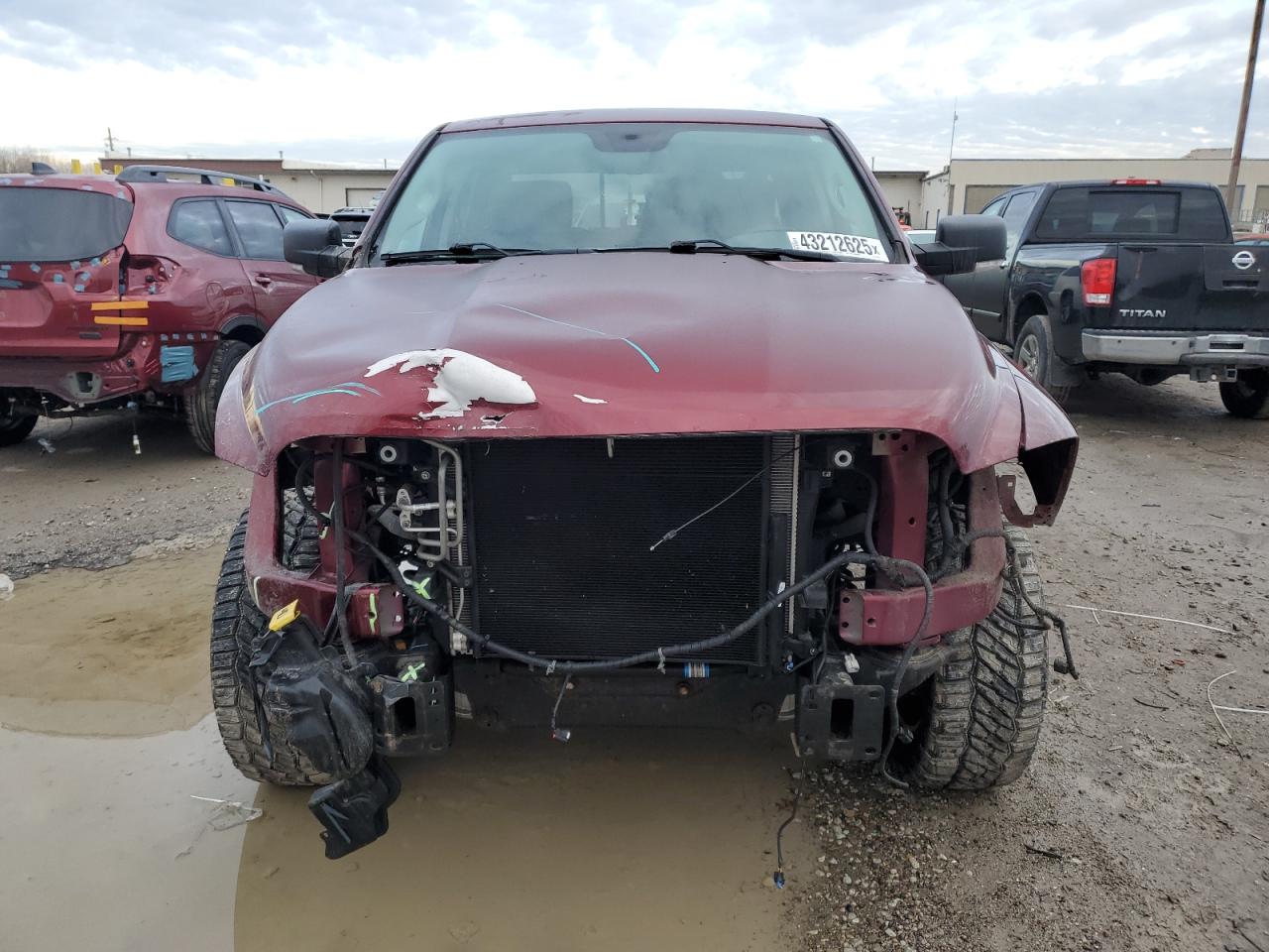 2018 RAM 1500 VIN 1C6RR7LG4JS170793 Copart auction photo, front end / minor dent/scratches damage thumbnail 5