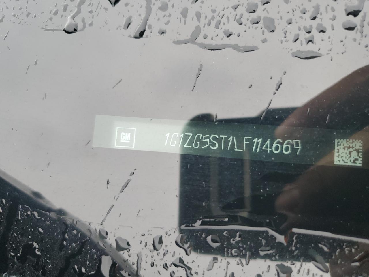 2020 Chevrolet Malibu VIN 1G1ZG5ST1LF114669 Copart auction photo, side damage thumbnail 13
