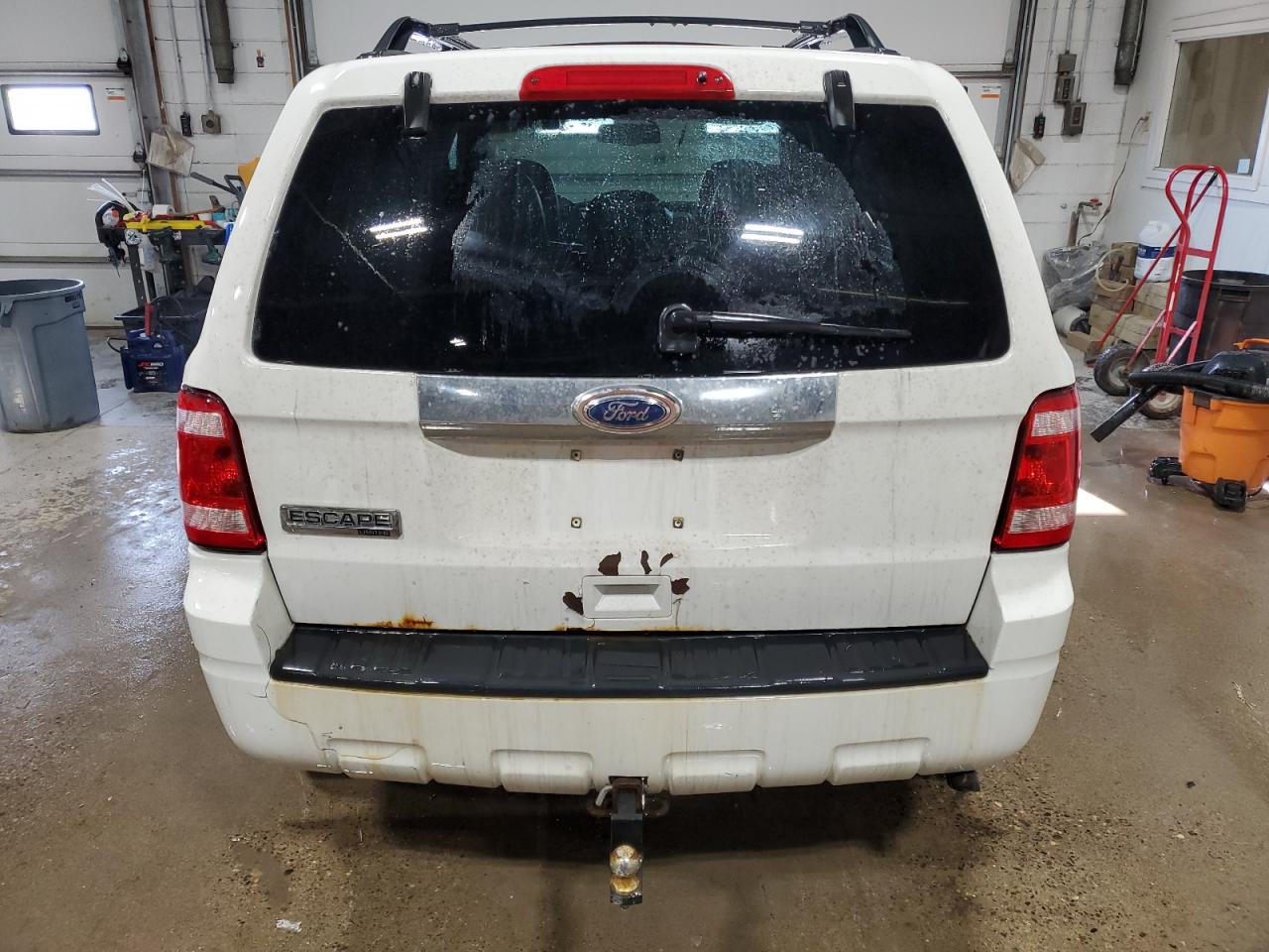2010 Ford Escape VIN 1FMCU9E74AKA11399 Copart auction photo, front end / rear end damage thumbnail 6