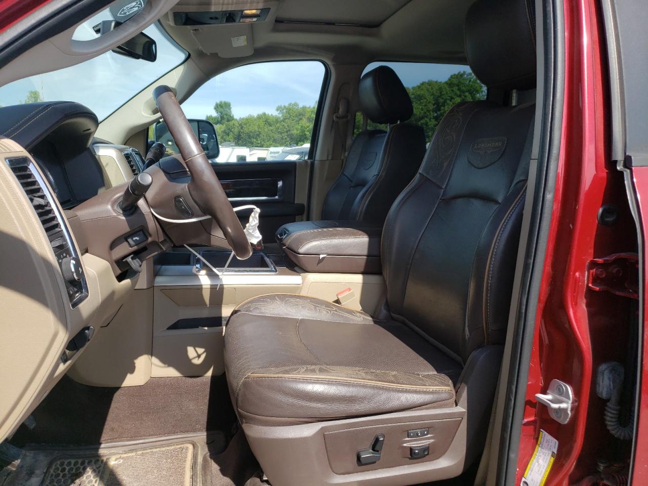 2012 Dodge RAM VIN 3C6UD5GL4CG225905 Copart auction photo, front end damage thumbnail 7