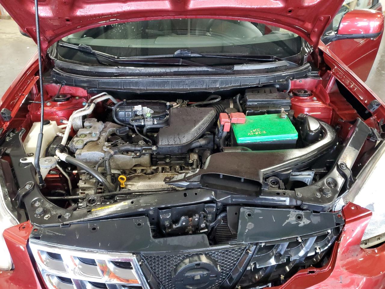 2013 Nissan Rogue VIN JN8AS5MV1DW659343 Copart auction photo, front end / rear end damage thumbnail 12