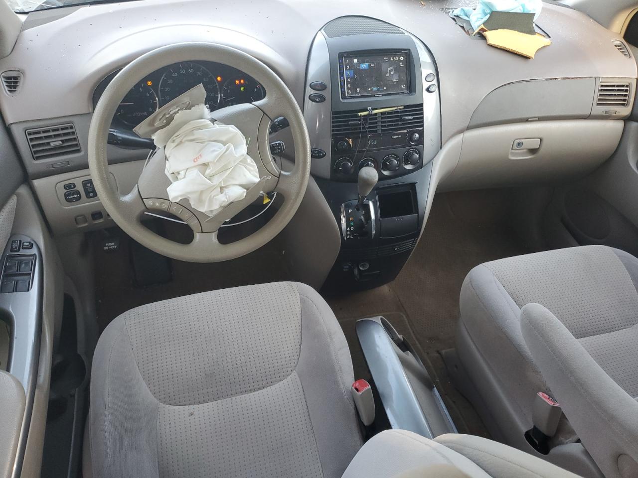 2007 Toyota Sienna VIN 5TDZK23C67S007805 Copart auction photo, front end damage thumbnail 8