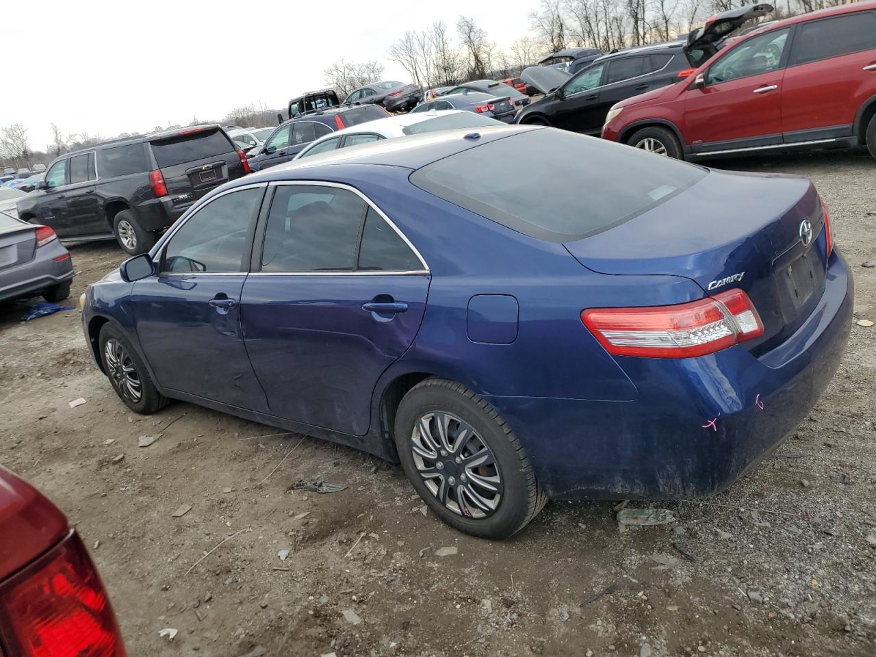 2011 Toyota Camry VIN 4T1BF3EK6BU582552 Copart auction photo, front end damage thumbnail 2