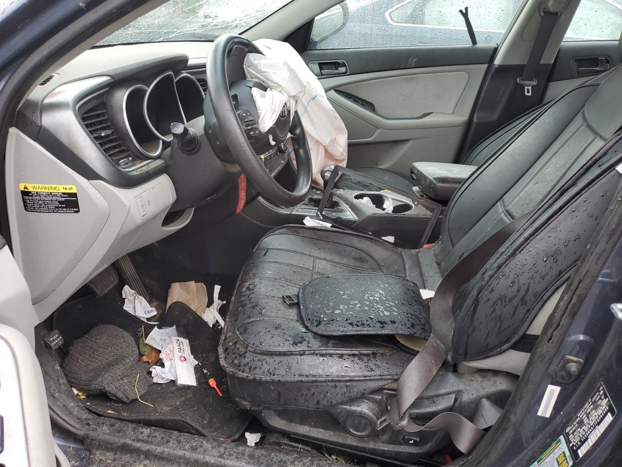 2015 KIA Optima VIN 5XXGM4A77FG362968 Copart auction photo, all over / front end damage thumbnail 7