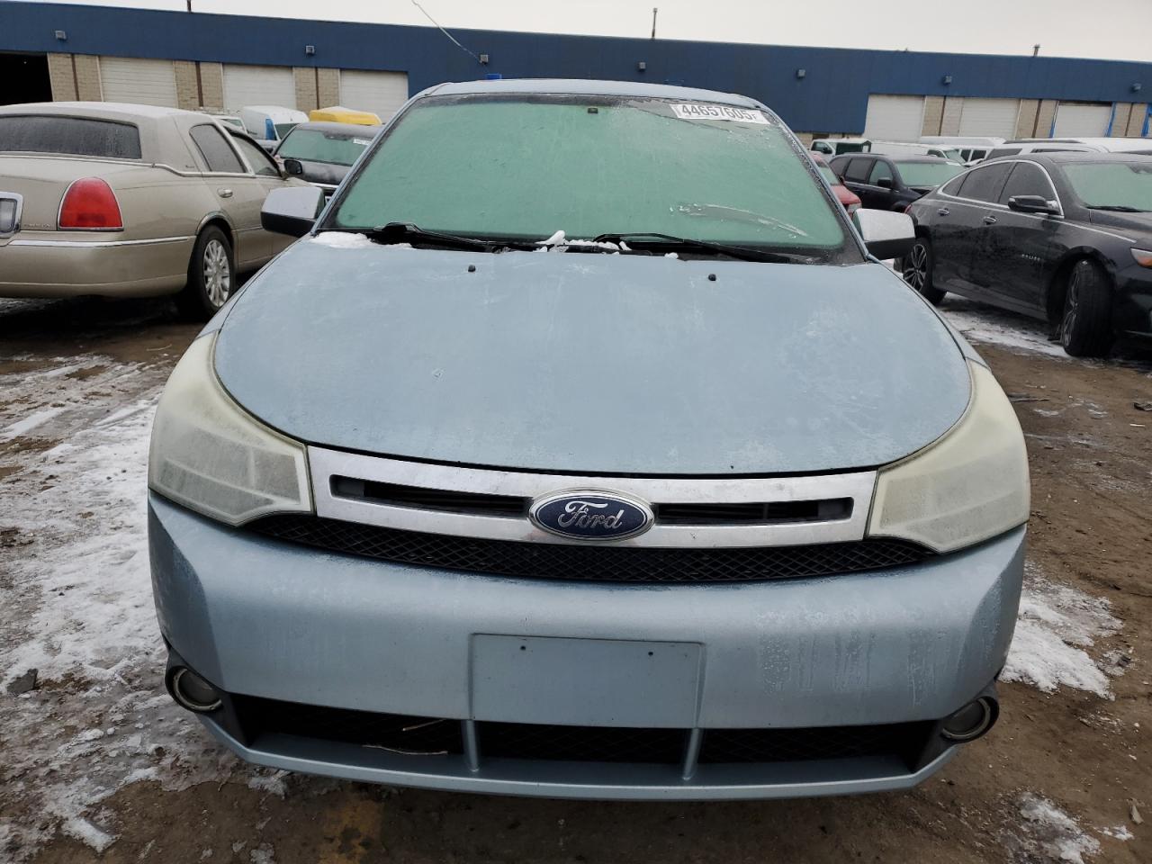 2009 Ford Focus VIN 1FAHP37N69W258878 Copart auction photo, rear end damage thumbnail 5