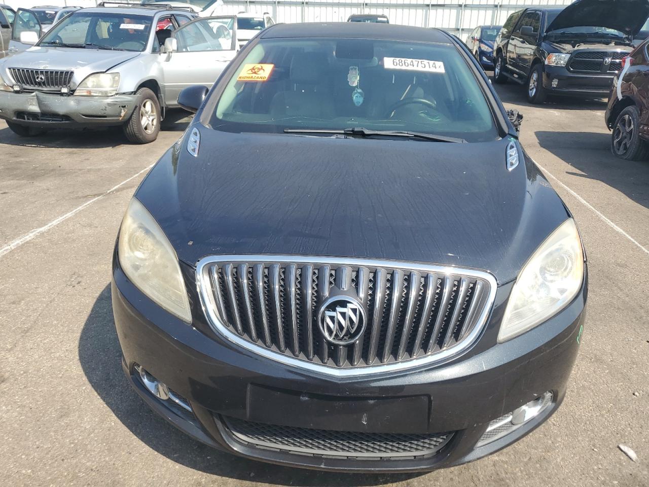 2014 Buick Verano VIN 1G4PP5SK4E4129909 Copart auction photo, all over damage thumbnail 5