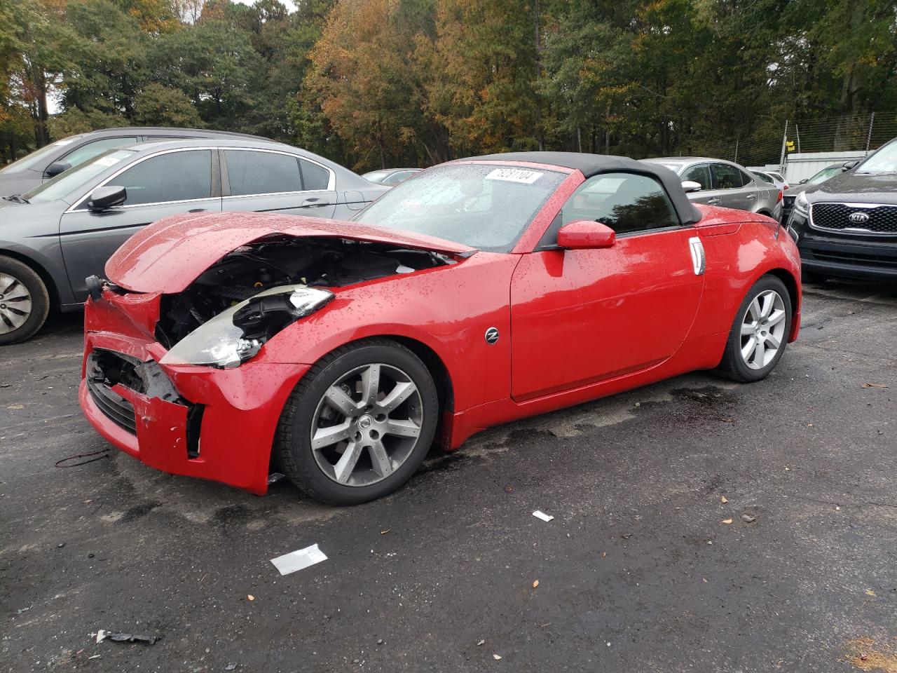 2004 Nissan 350Z VIN JN1AZ36A44T011411