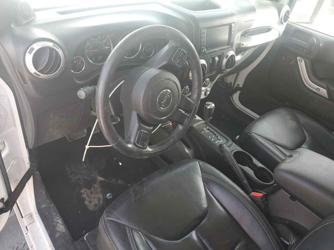 2013 Jeep Wrangler VIN 1C4AJWBG5DL686801 Copart auction photo, front end damage thumbnail 8