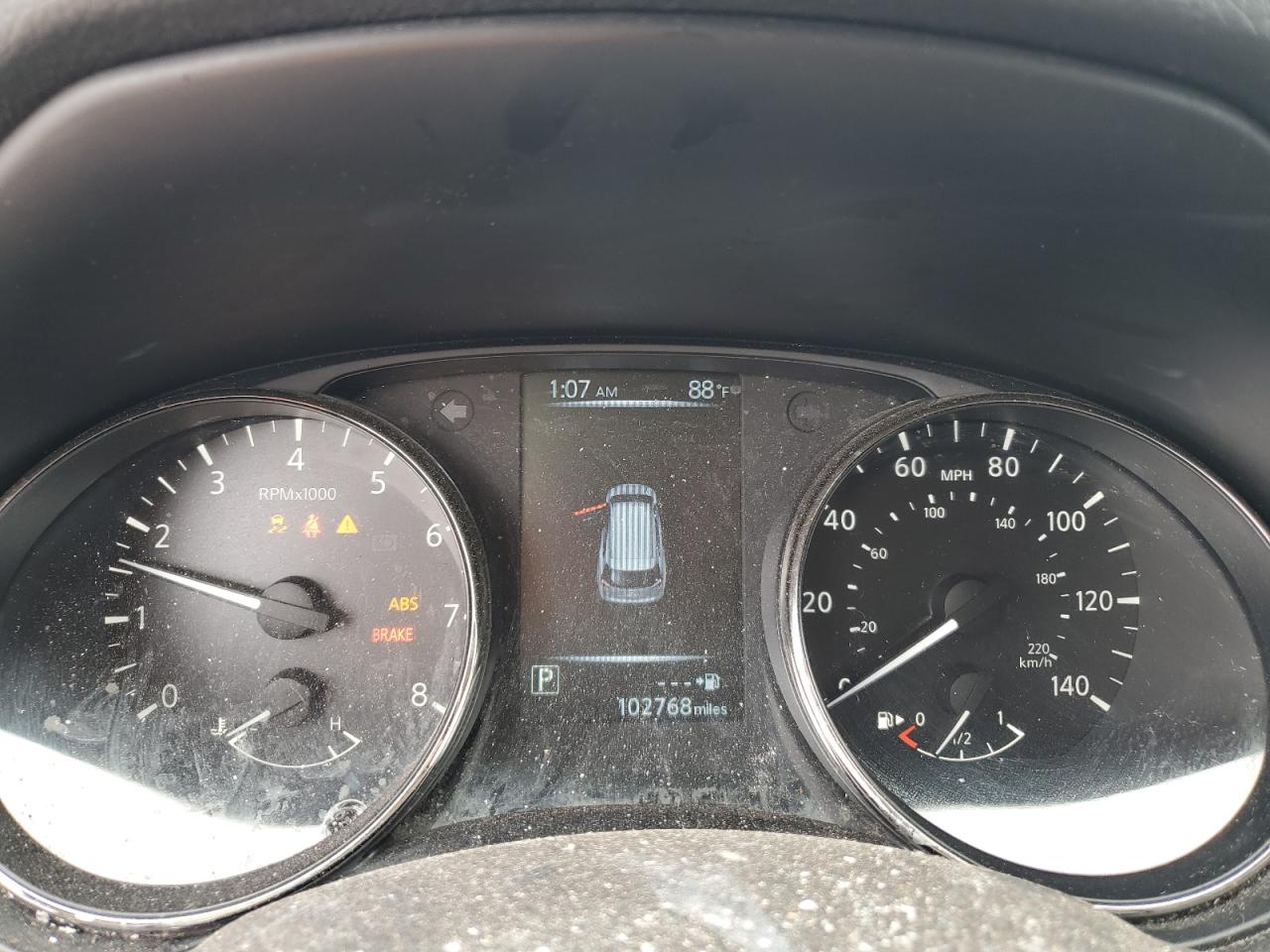 2017 Nissan Rogue VIN JN8AT2MV6HW258419 Copart auction photo, front end damage thumbnail 9