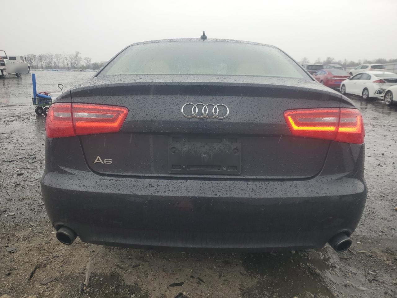 2014 Audi A6 VIN WAUGFAFC0EN130663 Copart auction photo, side / minor dent/scratches damage thumbnail 6