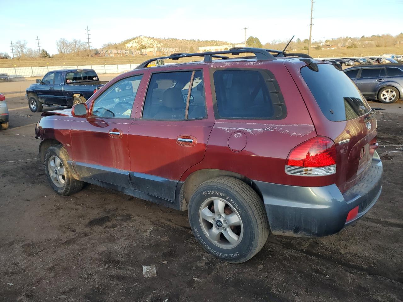 2005 Hyundai Santa Fe VIN KM8SC73E35U992596 Copart auction photo, front end damage thumbnail 2