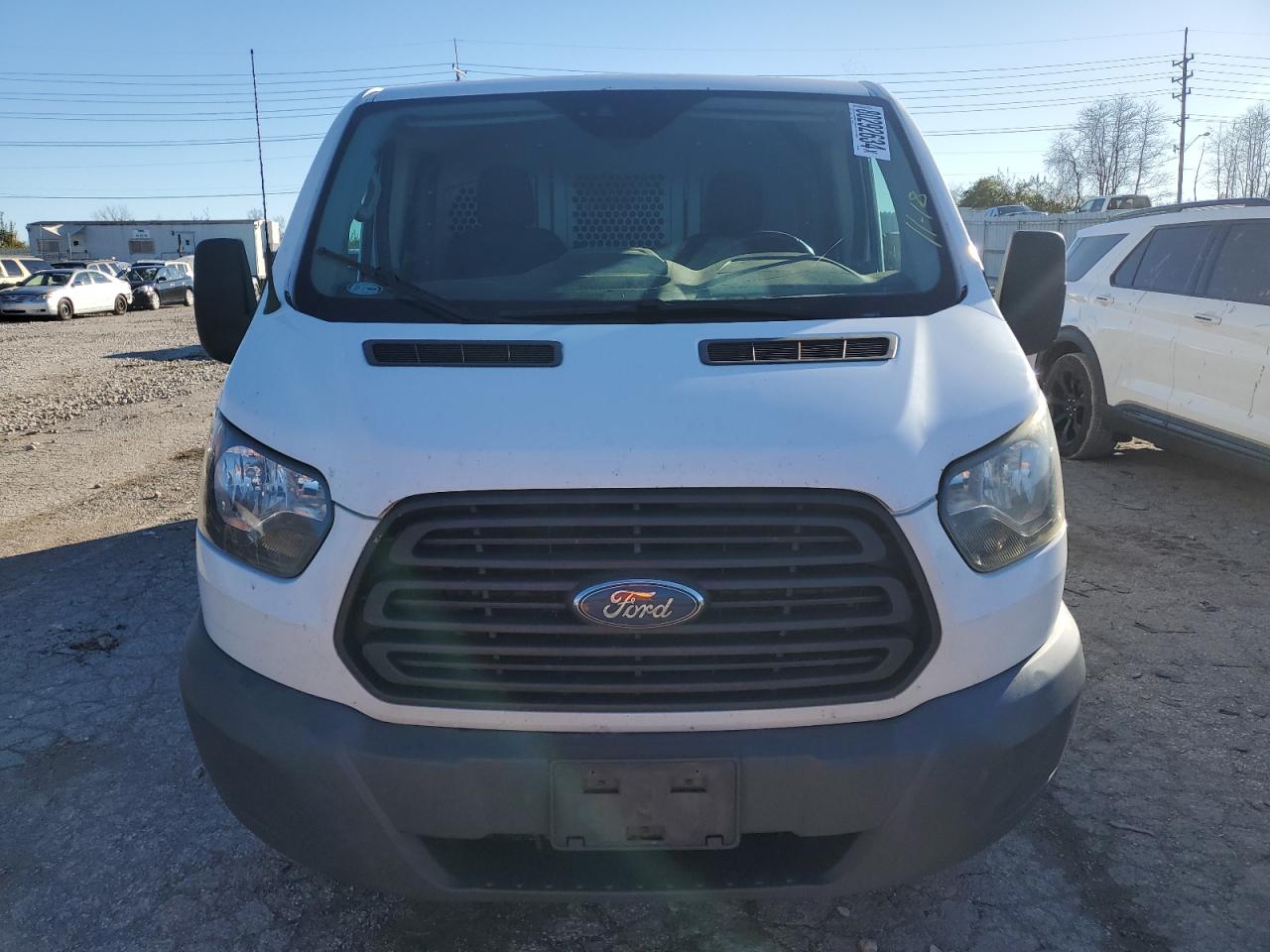 2017 Ford Transit VIN 1FTYR2YM8HKA36546 Copart auction photo, rear end / side damage thumbnail 5
