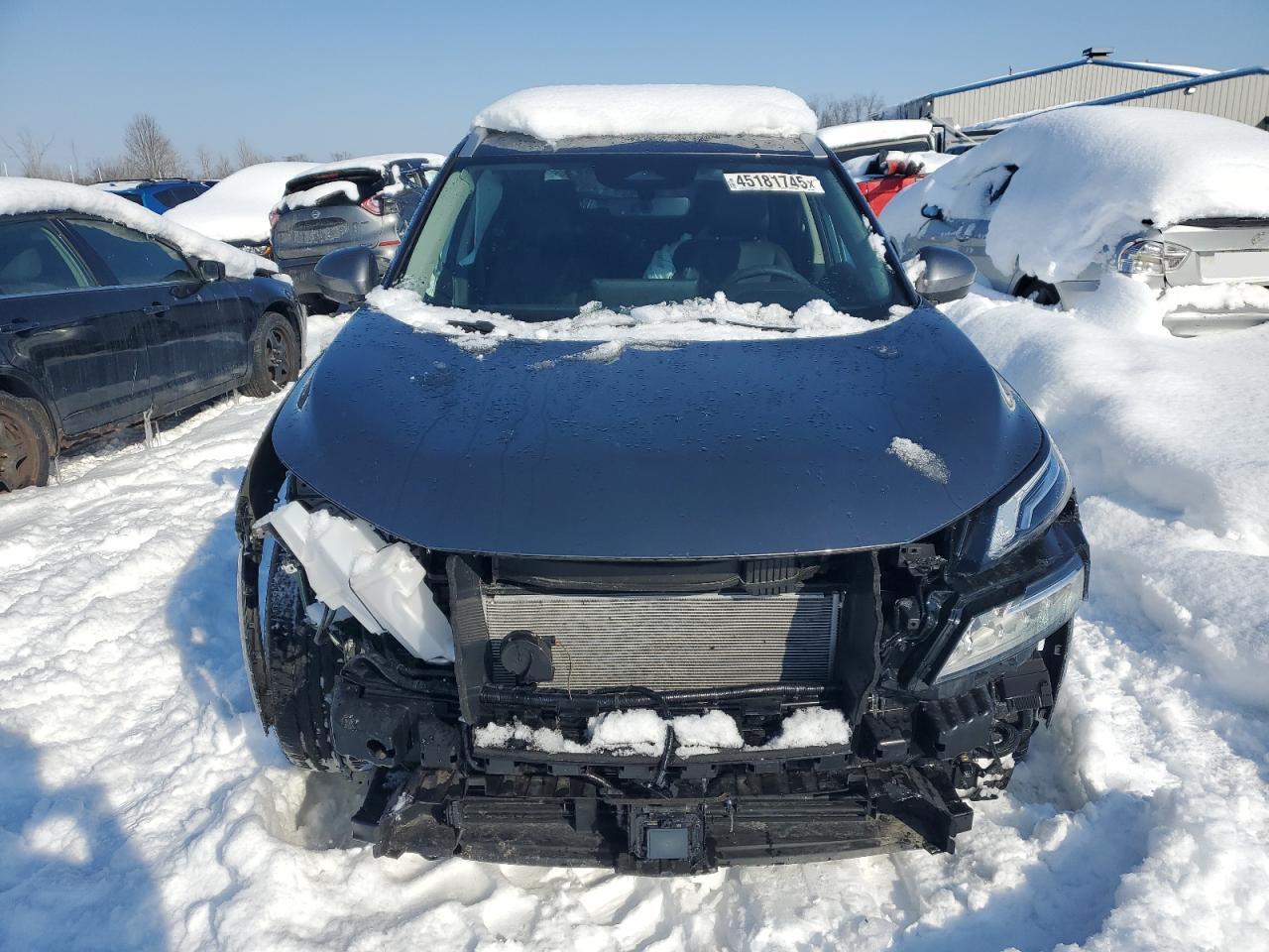 2024 Nissan Rogue VIN JN8BT3DD4RW454006 Copart auction photo, undercarriage / front end damage thumbnail 5