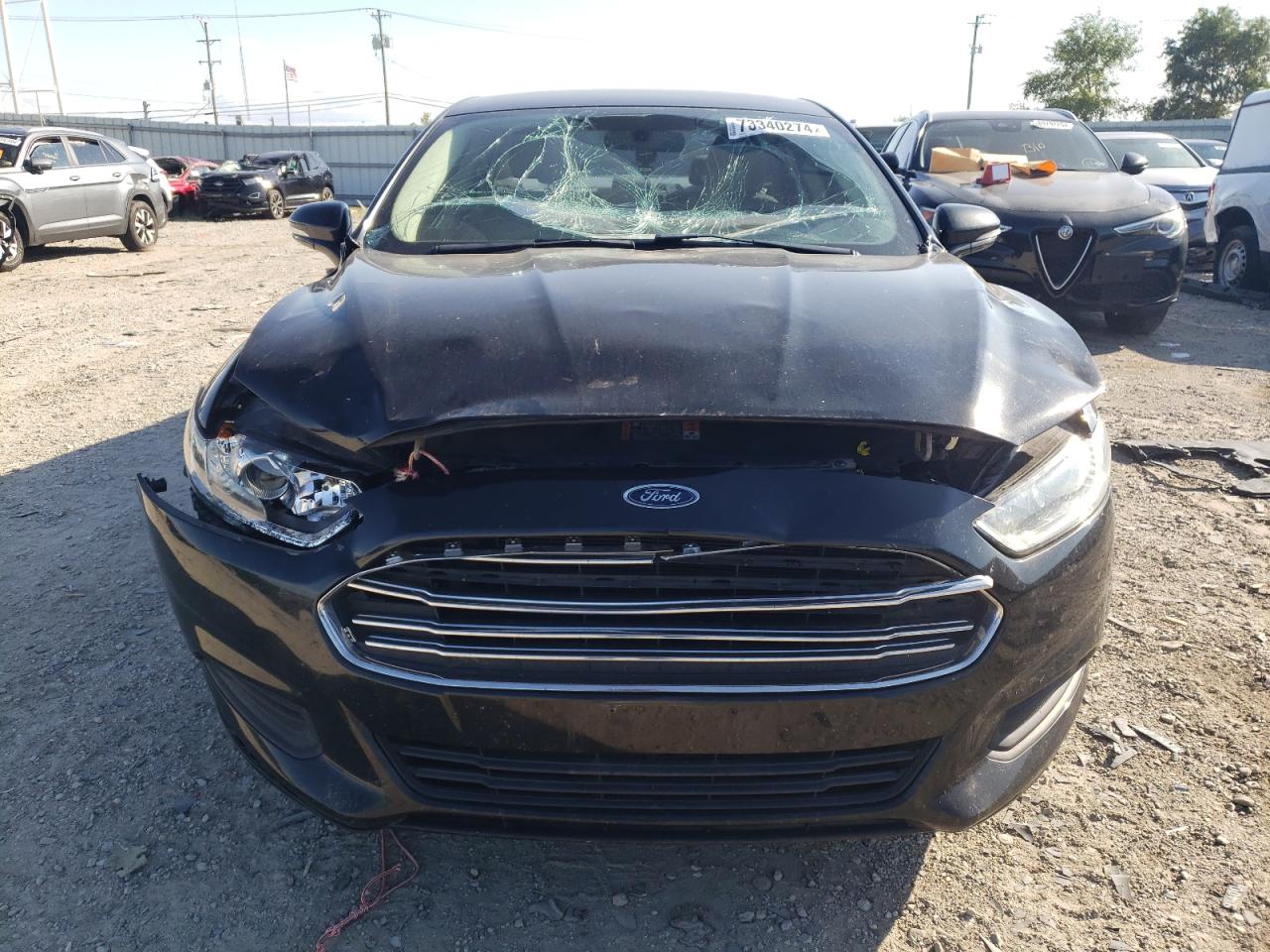 2015 Ford Fusion VIN 3FA6P0H77FR295751 Copart auction photo, front end damage thumbnail 5
