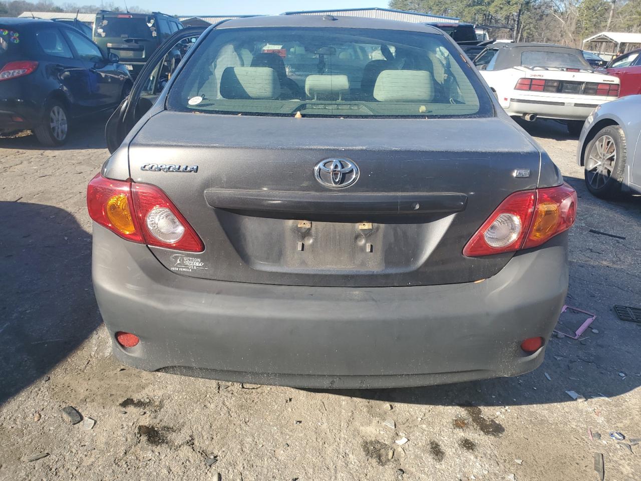 2009 Toyota Corolla VIN JTDBL40E69J031389 Copart auction photo, all over damage thumbnail 6