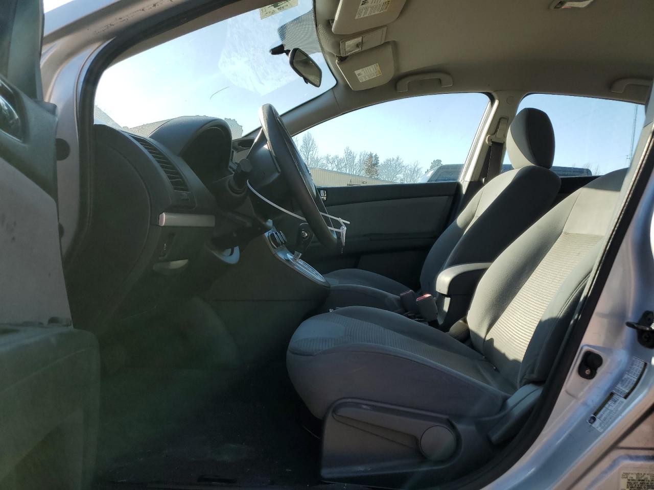 2012 Nissan Sentra VIN 3N1AB6AP0CL744379 Copart auction photo, rear end / front end damage thumbnail 7