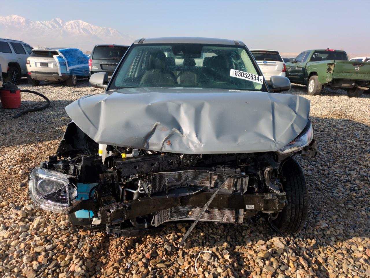 2022 Hyundai Venue VIN KMHRB8A30NU207427 Copart auction photo, front end damage thumbnail 5