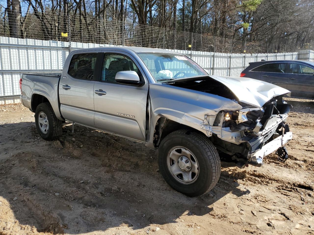 2022 Toyota Tacoma VIN 3TYAX5GN3NT048227 Copart auction photo, front end damage thumbnail 4