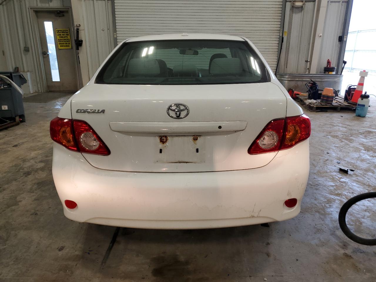 2010 Toyota Corolla VIN JTDBU4EE3A9100132 Copart auction photo, mechanical / minor dent/scratches damage thumbnail 6