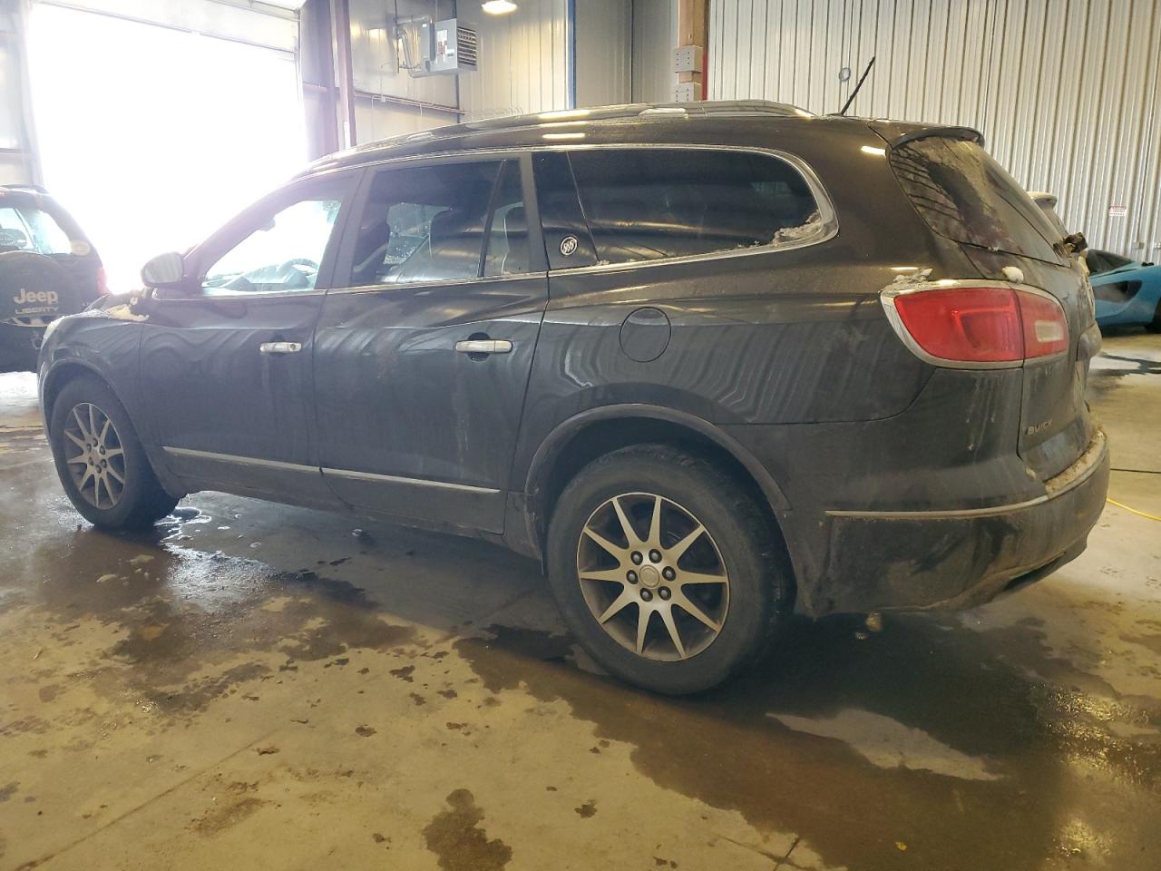 2014 Buick Enclave VIN 5GAKVBKD2EJ172054 Copart auction photo, front end damage thumbnail 2