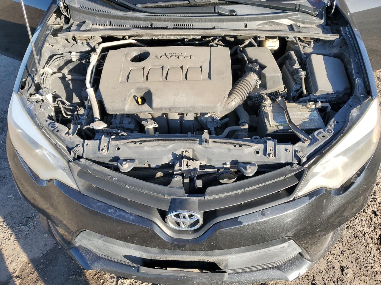 2016 Toyota Corolla VIN 5YFBURHEXGP505061 Copart auction photo, side / undercarriage damage thumbnail 13