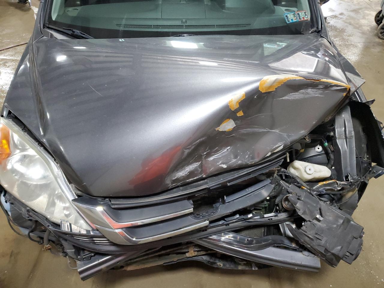 2011 Honda CR-V VIN 5J6RE4H30BL040783 Copart auction photo, front end / side damage thumbnail 12