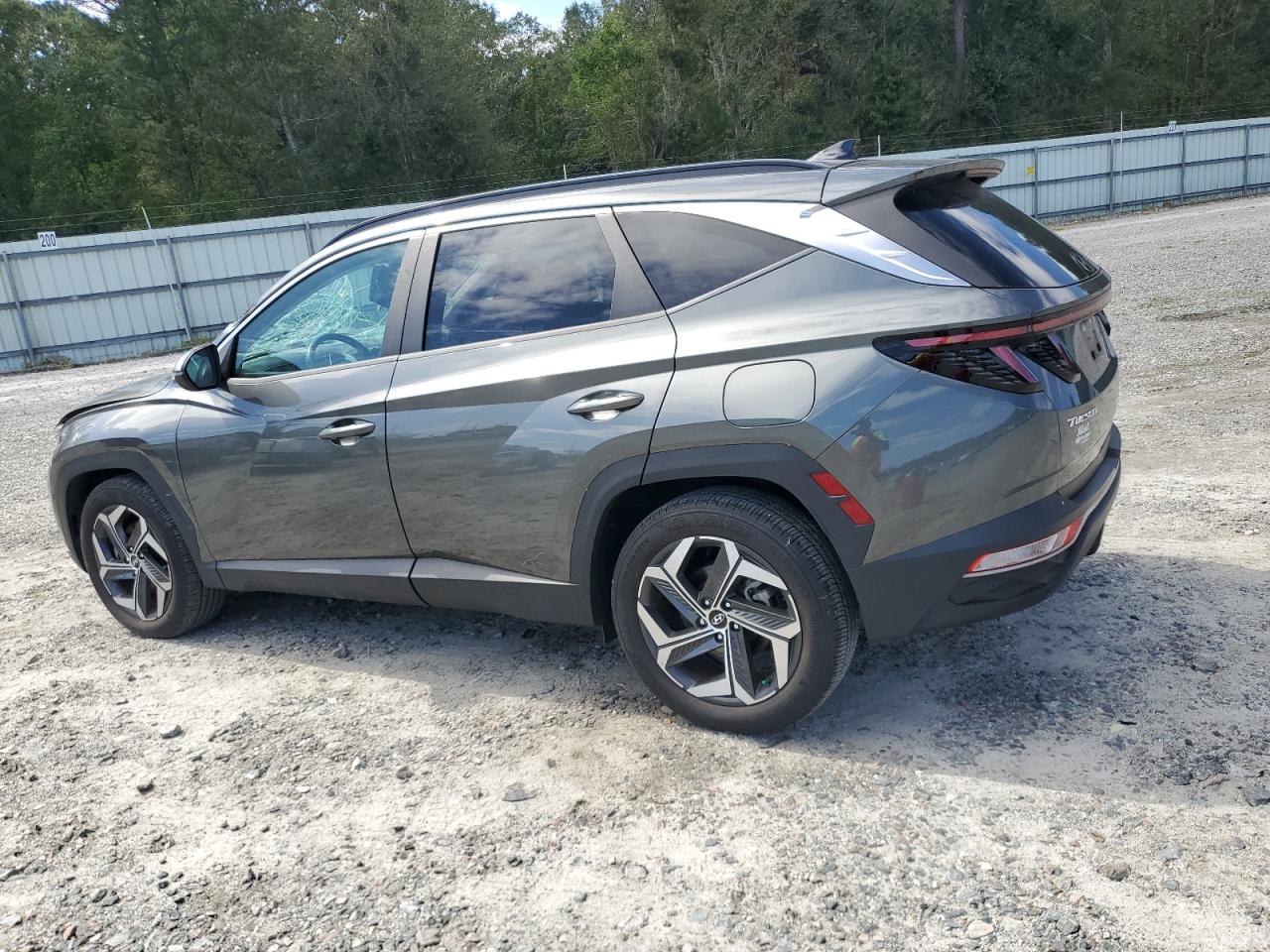 2022 Hyundai Tucson VIN 5NMJF3AE2NH028923 Copart auction photo, top/roof damage thumbnail 2