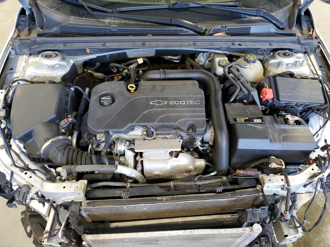 2018 Chevrolet Malibu VIN 1G1ZD5ST4JF121024 Copart auction photo, front end damage thumbnail 11
