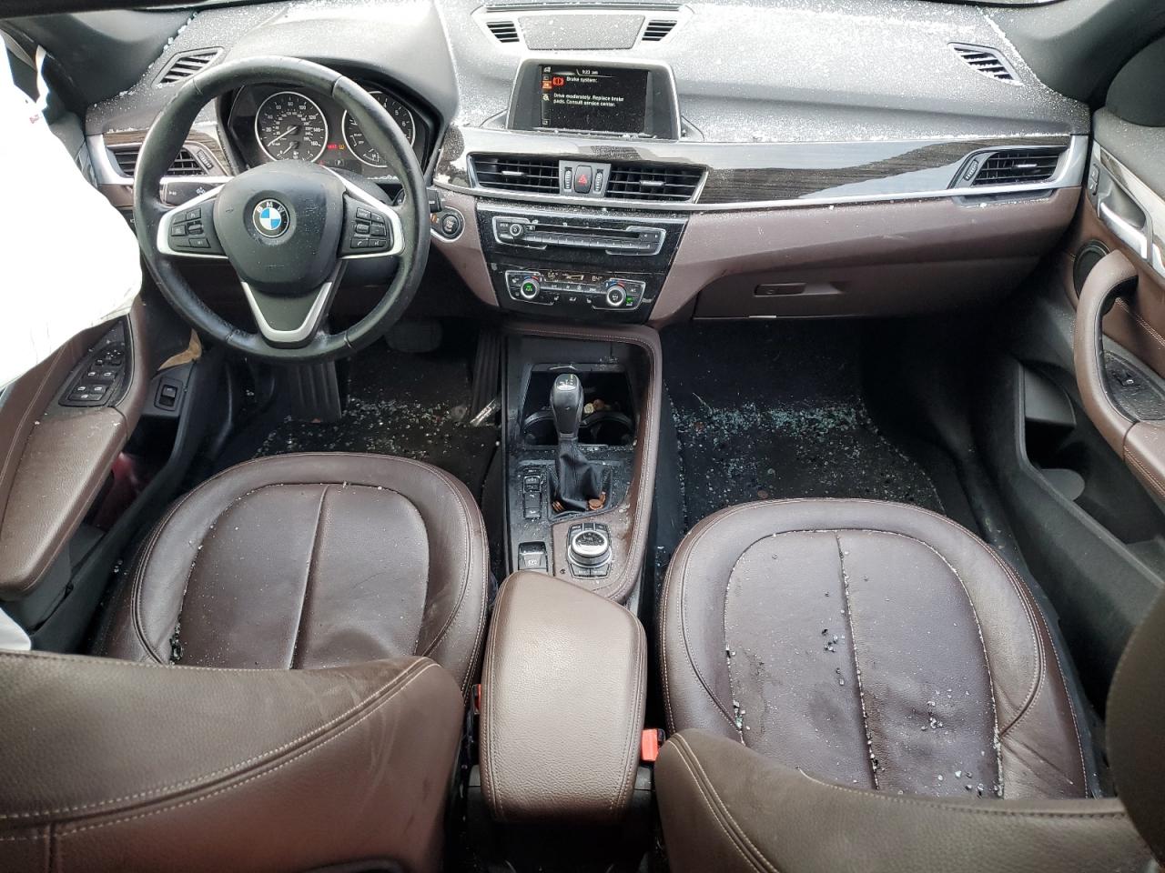 2017 BMW X1 VIN WBXHT3Z39H4A64931 Copart auction photo, side damage thumbnail 8
